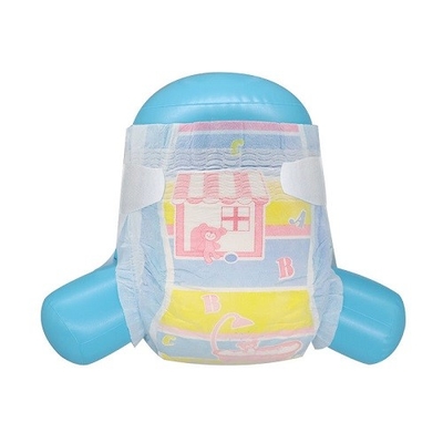 couche-culotte jetable matérielle respirable molle nuageuse du bébé 3D avec la bande magique