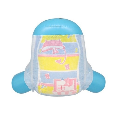 couche-culotte jetable matérielle respirable molle nuageuse du bébé 3D avec la bande magique