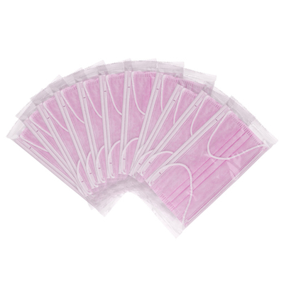 Masque protecteur jetable non tissé d'Earloop de filtre de 95% BFE Meltblown avec Earloop fort