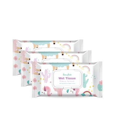L'eau micellaire faciale de Rose Makeup Remover Wipes With de l'eau de nettoyage