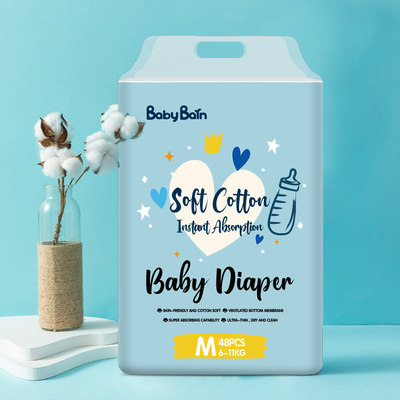 Couches-culottes jetables de bébé d'absorption superbe doucement respirables