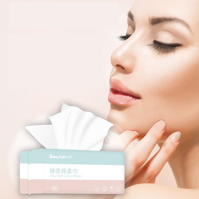 Mouchoirs secs jetables pour le visage de bébé 100% coton pour un usage quotidien