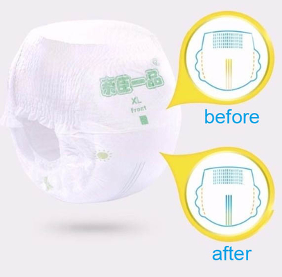 Le bébé jetable d'absorption élevée douce halète respirable