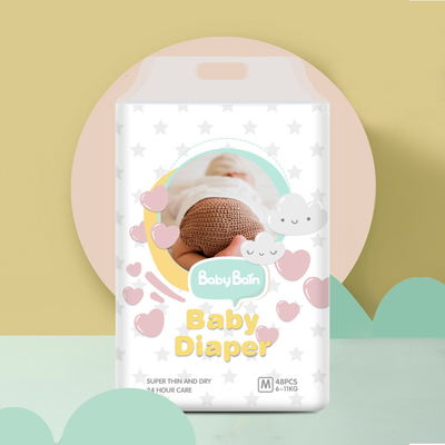 Haut absorbant de bébé de couche-culotte de couches somnolentes molles jetables de culotte