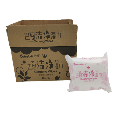 Chiffons faciaux de charbon de bois organique humide jetable de chiffons de retrait de maquillage d'adultes