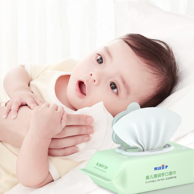 Les chiffons humides de bébé de fibre en bambou nouveau-née sensible pèlent le soin naturel