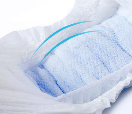 Pantalon mou respirable jetable de couche-culotte de bébé de fabricants de couches-culottes de qualité de la meilleure qualité