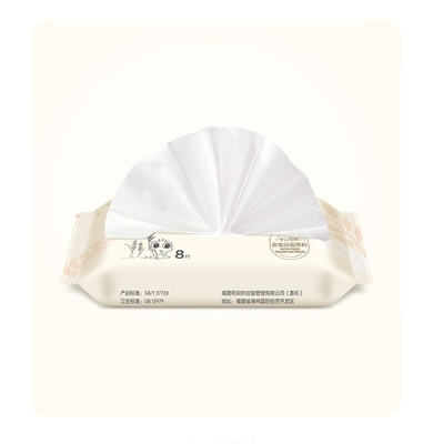 Lingettes en bambou originales jetables écologiques de lingette humide pour bébé pour bébé