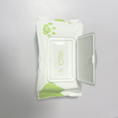 Chiffons humides jetables portatifs multifonctionnels d'OEM pour les mains de nettoyage extérieures de bouche