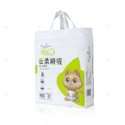 Couche bébé jetable personnalisée 4 grades pour couche bébé