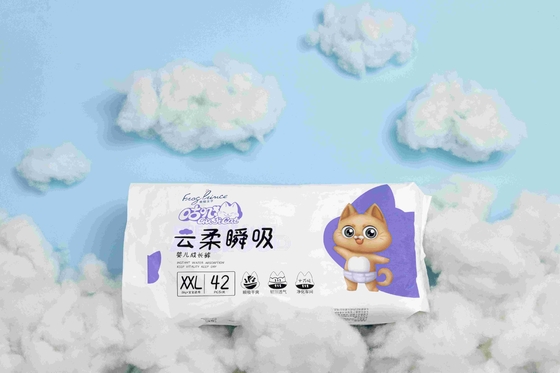 Échantillon gratuit de taille 2 d'échantillon gratuit de petit paquet de couches pour bébés jetables au Japon