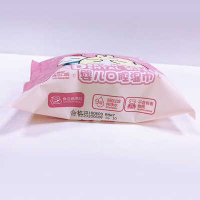 Nouveau-né sensible de chiffon jetable humide de chiffons de coton de bébé