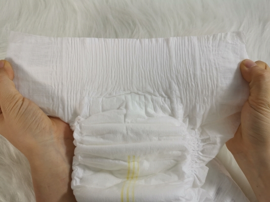 Textile tissé coloré de bande de couche-culotte jetable magique faite sur commande de bébé non