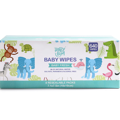 Chiffon humide sensible organique naturel de tissu de Flushable 80pcs de chiffon de bébé