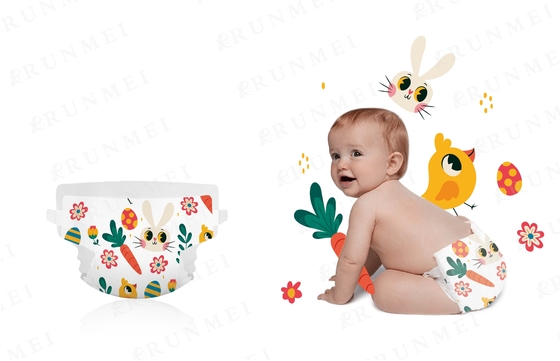 Couche-culotte jetable de la meilleure qualité nouveau-née de bébé d'aperçus gratuits respirable
