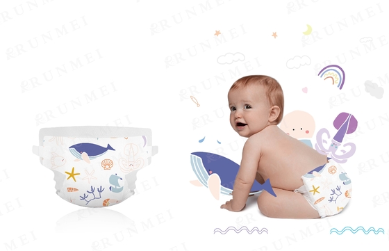 Non catégorie jetable de la couche-culotte C de bébé de Softable de textiles tissés
