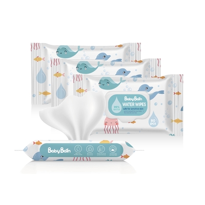 La marque de distributeur adaptée aux besoins du client a comprimé le nettoyage jetable de poussée de serviettes humides magique