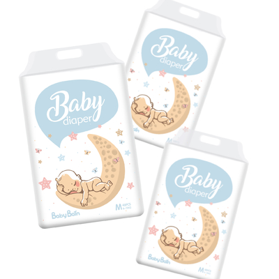Représentation de absorption superbe de SAP de couches jetables faites sur commande de bébé d'APERÇU GRATUIT