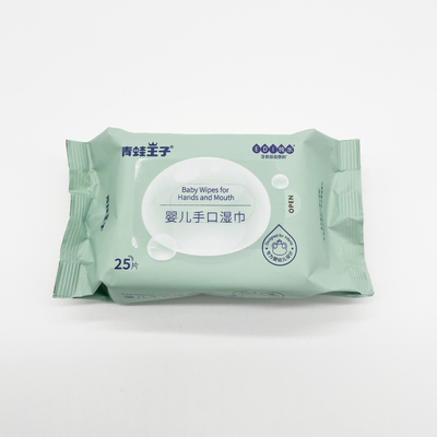Chiffons humides de Cottonc Unscented Waterwipes de bébé original biodégradable de haute qualité de parfum