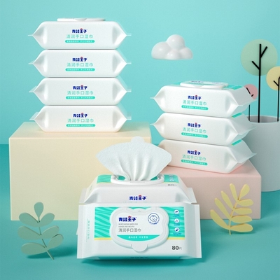 L'eau molle et régénératrice d'Uncented de vente en gros essuie les chiffons humides de bébé sensible