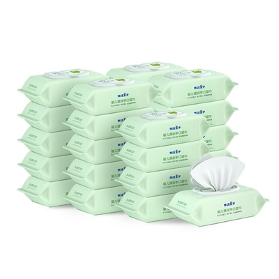 Le tissu humide de bébé hypoallergénique naturel organique de l'eau essuie biodégradable en bambou