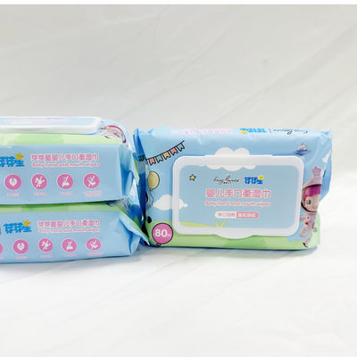 La marque de distributeur adaptée aux besoins du client a comprimé le nettoyage jetable de chiffons humides magique