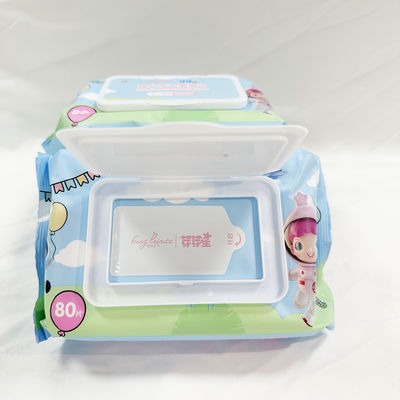 La marque de distributeur adaptée aux besoins du client a comprimé le nettoyage jetable de chiffons humides magique