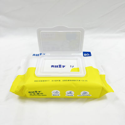 De Spunlace chiffon humide jetable de textile tissé non pour des adultes d'enfants