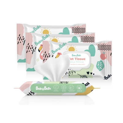 Chiffons humides jetables de l'eau organique de 99% appropriés aux chiffons de bébé de peau sensible