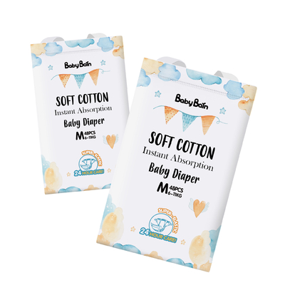 Couche-culotte molle superbe jetable faite sur commande en gros de bébé de marque superbe d'usine de la Chine