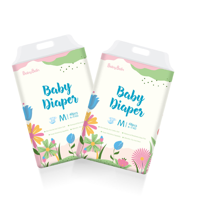 Couche-culotte jetable de absorption superbe en gros de couches de couches-culottes infantiles de bébé de représentation de SAP de coutume d'aperçu gratuit
