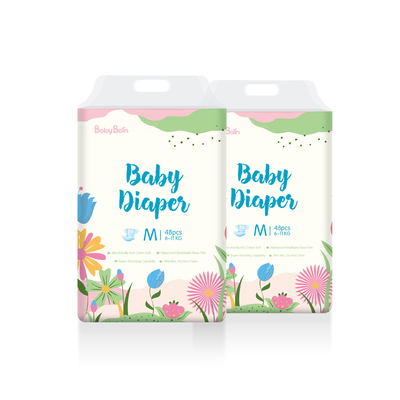 Couche-culotte jetable de absorption superbe en gros de couches de couches-culottes infantiles de bébé de représentation de SAP de coutume d'aperçu gratuit
