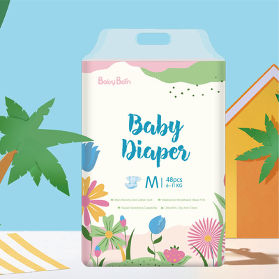 Couche-culotte jetable de absorption superbe en gros de couches de couches-culottes infantiles de bébé de représentation de SAP de coutume d'aperçu gratuit