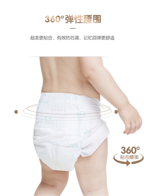 Couches-culottes somnolentes de bébé de coton de marque de distributeur jetables avec la Manche 3D