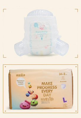 La nouvelle prochaine formation de bébé halète la couche-culotte de bébé imprimée par coton jetable