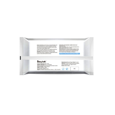 Chiffons humides de bonnes de formule tractions en plastique dures de la lèvre 80 sans alcool