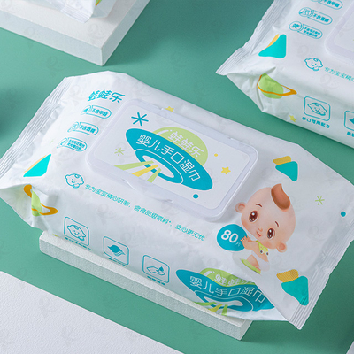 Le bébé mou de coton jetable de marque de distributeur essuie des fabricants chinois