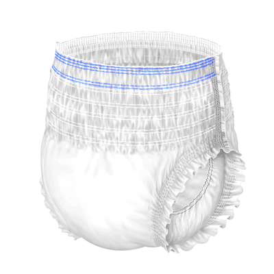 Absorption adulte bleue jetable des couches-culottes 800ml de style de pantalon d'ADL