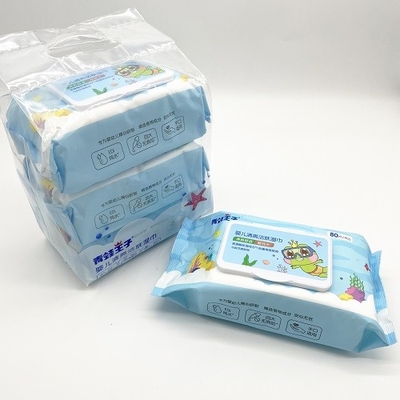 Chiffons humides jetables non tissés