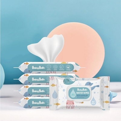Peau de bébé nettoyant le service humide jetable de marque de distributeur d'ODM d'OEM de chiffon