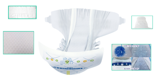 Couche-culotte non tissée jetable