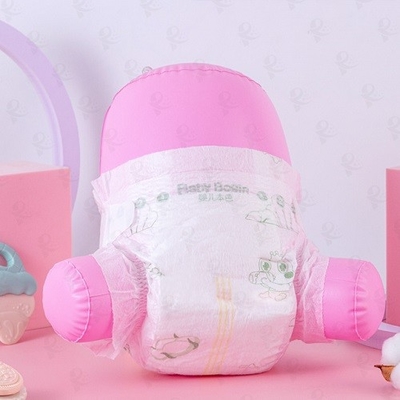Absorption rapide jetable de impression mignonne de feuille de couches-culottes arrières respirables de bébé