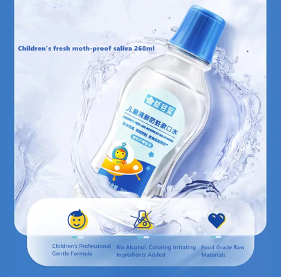 mite fraîche de soin du collutoire 260ml d'hygiène buccale des enfants oraux d'outil l'anti
