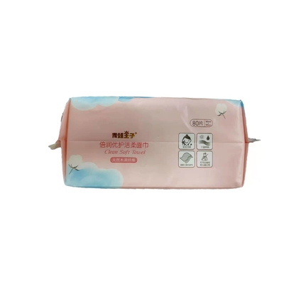 80 morceaux sèchent les chiffons jetables avec les passages à sec d'un chiffon jetables de but multi