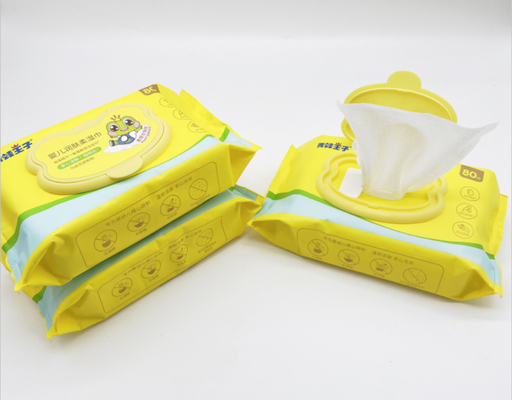 Chiffons humides jetables non alcooliques multi de but pour la main et la bouche propres