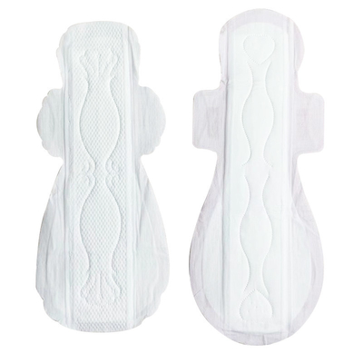 Serviette hygiénique respirable ultra mince 240mm de coton de feuille de dessus de coton