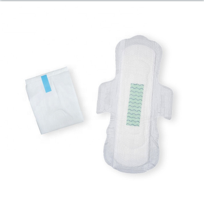 Serviettes pures respirables de coton de protection de l'environnement de film de PE pendant des périodes