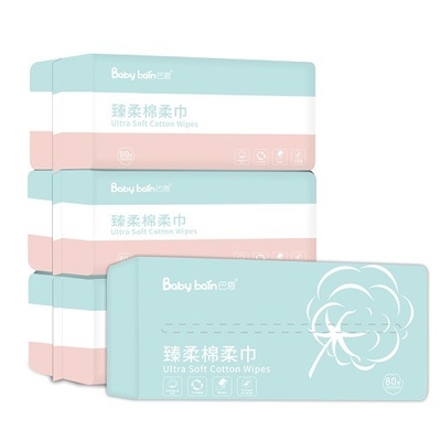 Parfum fait sur commande une fois nettoyant la pulpe jetable de duvet de passages à sec d'un chiffon