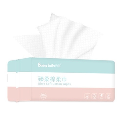 Parfum fait sur commande une fois nettoyant la pulpe jetable de duvet de passages à sec d'un chiffon