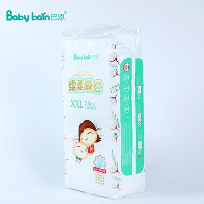 Couche-culotte jetable de bébé d'absorption élevée extérieure sèche respirable pour la peau sensible
